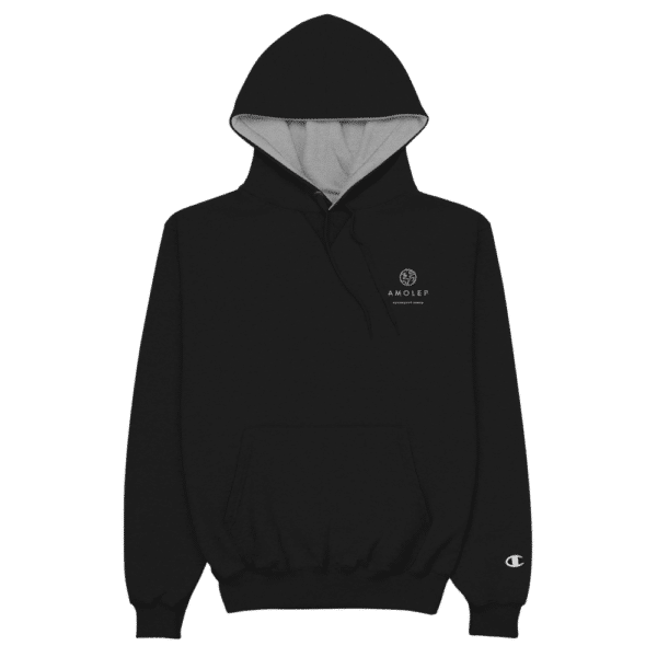 Nationality Human Men's Champion Hoodie Embroidery