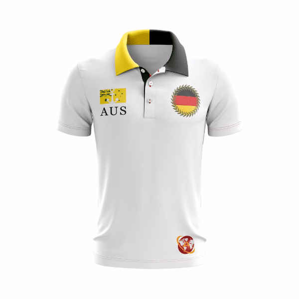 Half and Half Multination Rugby Polo Jersey
